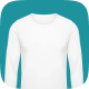 Herren Lange Ärmel Shirt Gestalten und Bedrucken