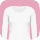 Damen Lange Ärmel T-Shirts Gestalten und Bedrucken